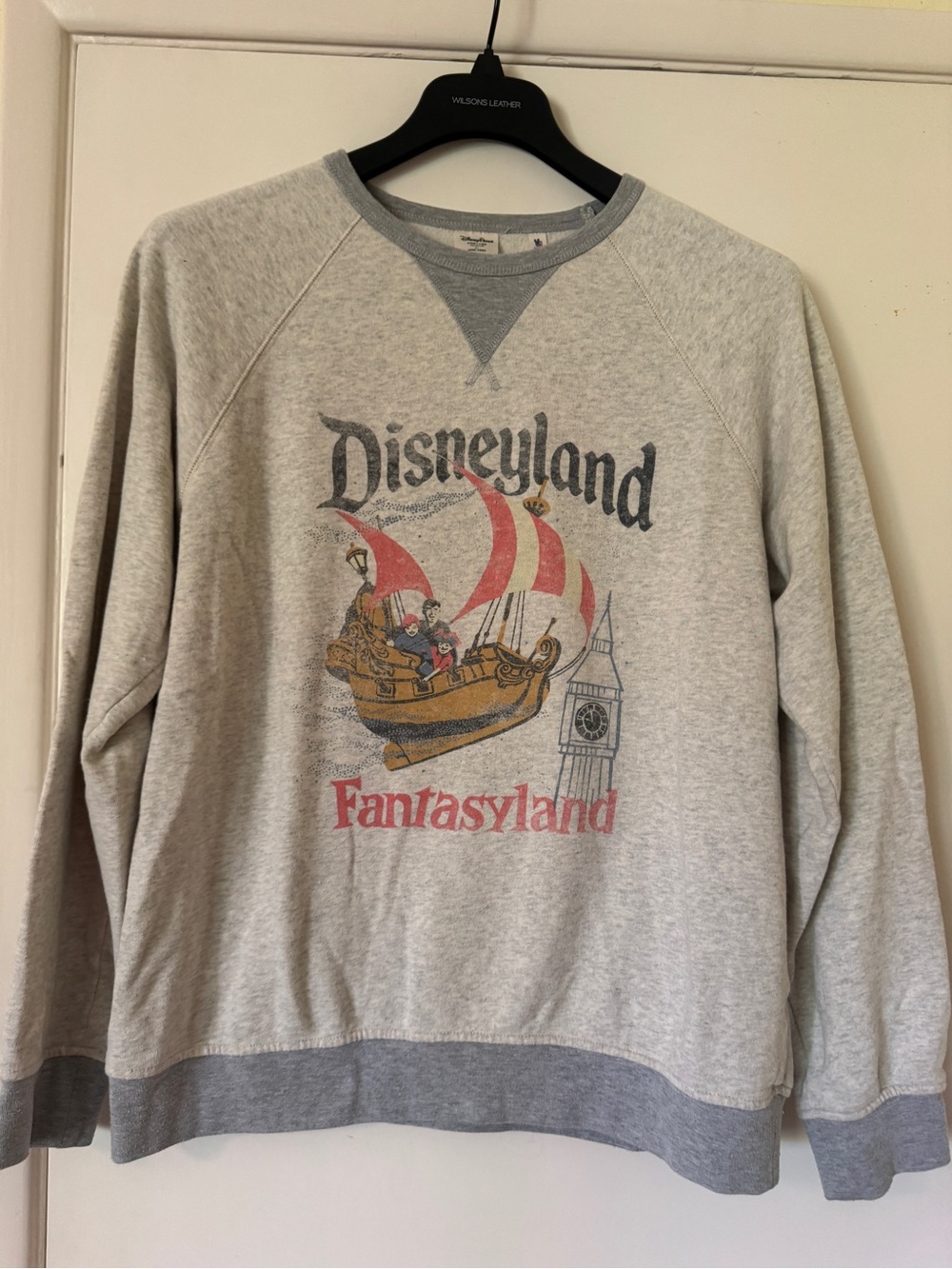 Disney Fantasyland Peter Pan’s Flight Grey Graphic Sweatshirt